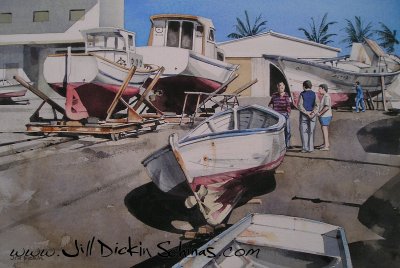 Boatyard in Cabo de Palos