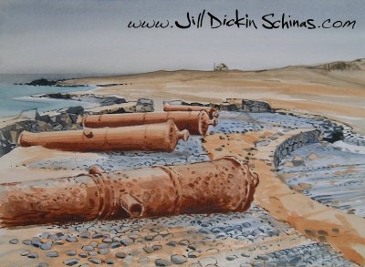 Cannons on Sal Rei