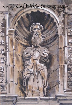 Saint in his Niche