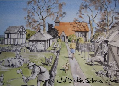 Ghost of Apuldram Village