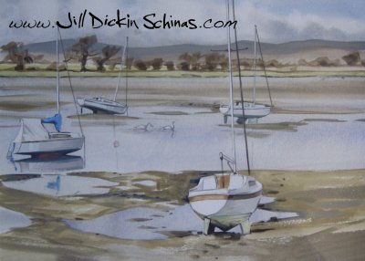 Low-tide at Dell Quay