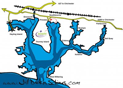 Map - Chichester Harbour