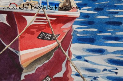 Fishing Boat in Puerto Mogán (Detail)