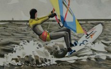 Winter Windsurfing (Detail)