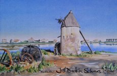 Wind-pump at the Salt-pans