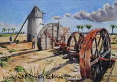 Machinery at the Salt-pans