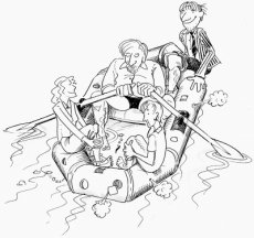 Rowing Ashore