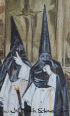 Masked Penitents (Detail)