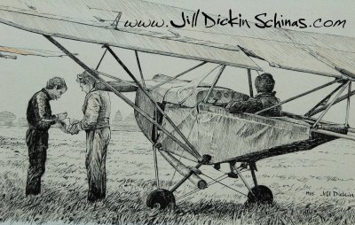 Microlights at Apuldram Farm (Detail)